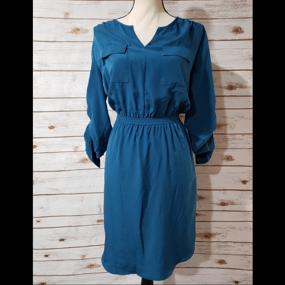 Mossimo Supply Co. Dresses & Skirts - Mossimo Dark Teal Midi Dress - Size Large